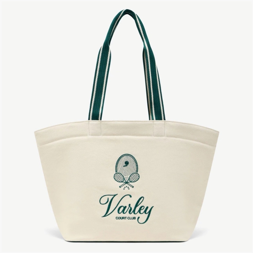 NWT Varley Robinson Canvas Club Tote Bag